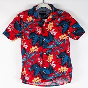 Tommy Hilfiger Boy's Tropical Shirt - Size Small